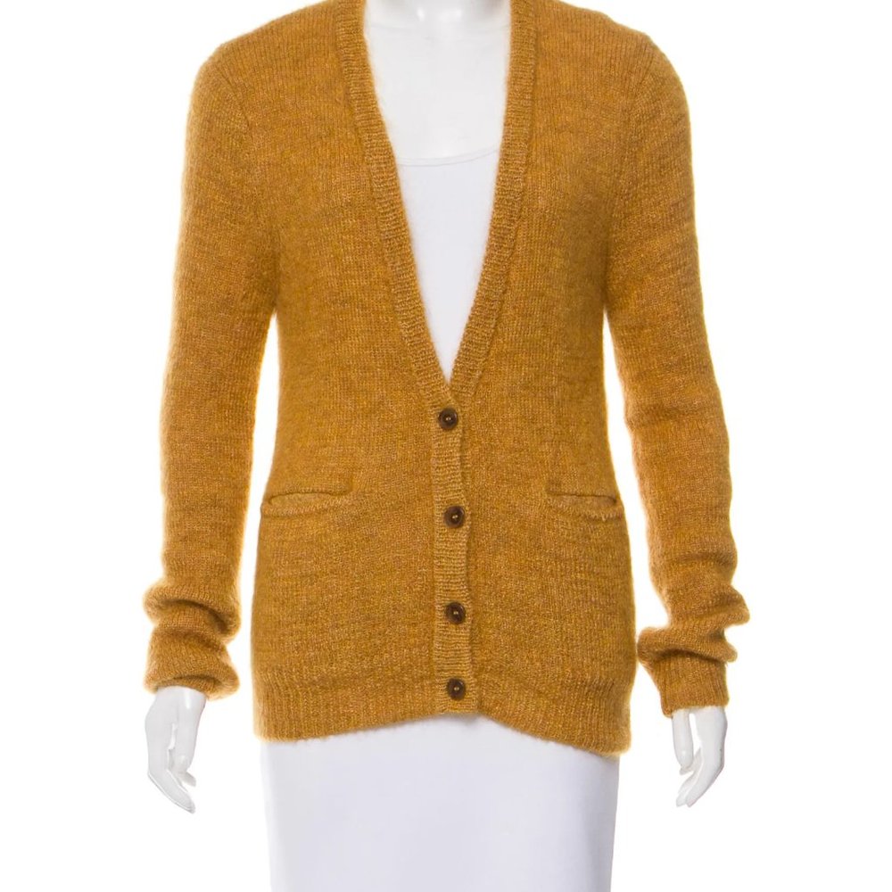 Chloe Sevigny for Opening Ceremony Mohair-Blend Sweater Cardigan